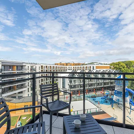 Stylish Bel Mare E529 In With Balcony & Parking & Close To The By Renters *