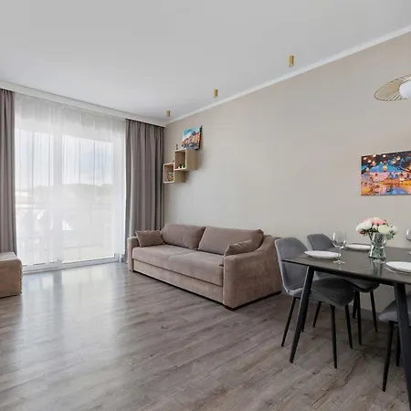 Stylish Bel Mare E529 In With Balcony & Parking & Close To The By Renters Apartment